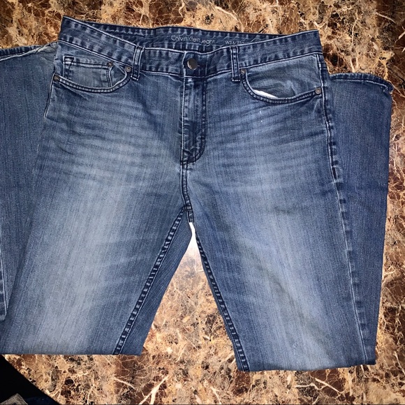 calvin klein modern bootcut jeans mens